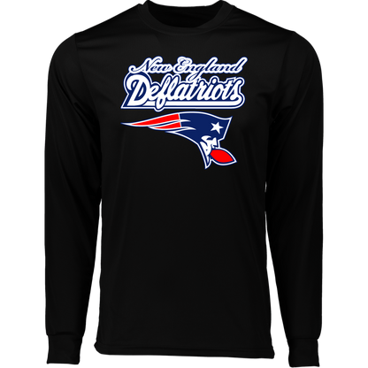 ArtichokeUSA Custom Design. New England Deflatriots. New England Patriots Parody. Long Sleeve Moisture-Wicking Tee