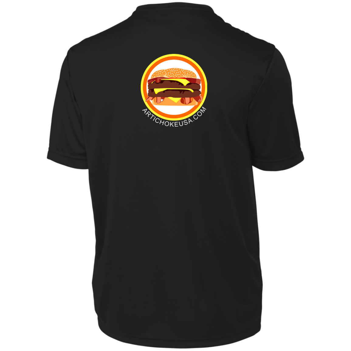 ArtichokeUSA Custom Design. Best Friends Forever. Bacon Cheese Burger. Men's Moisture-Wicking Tee