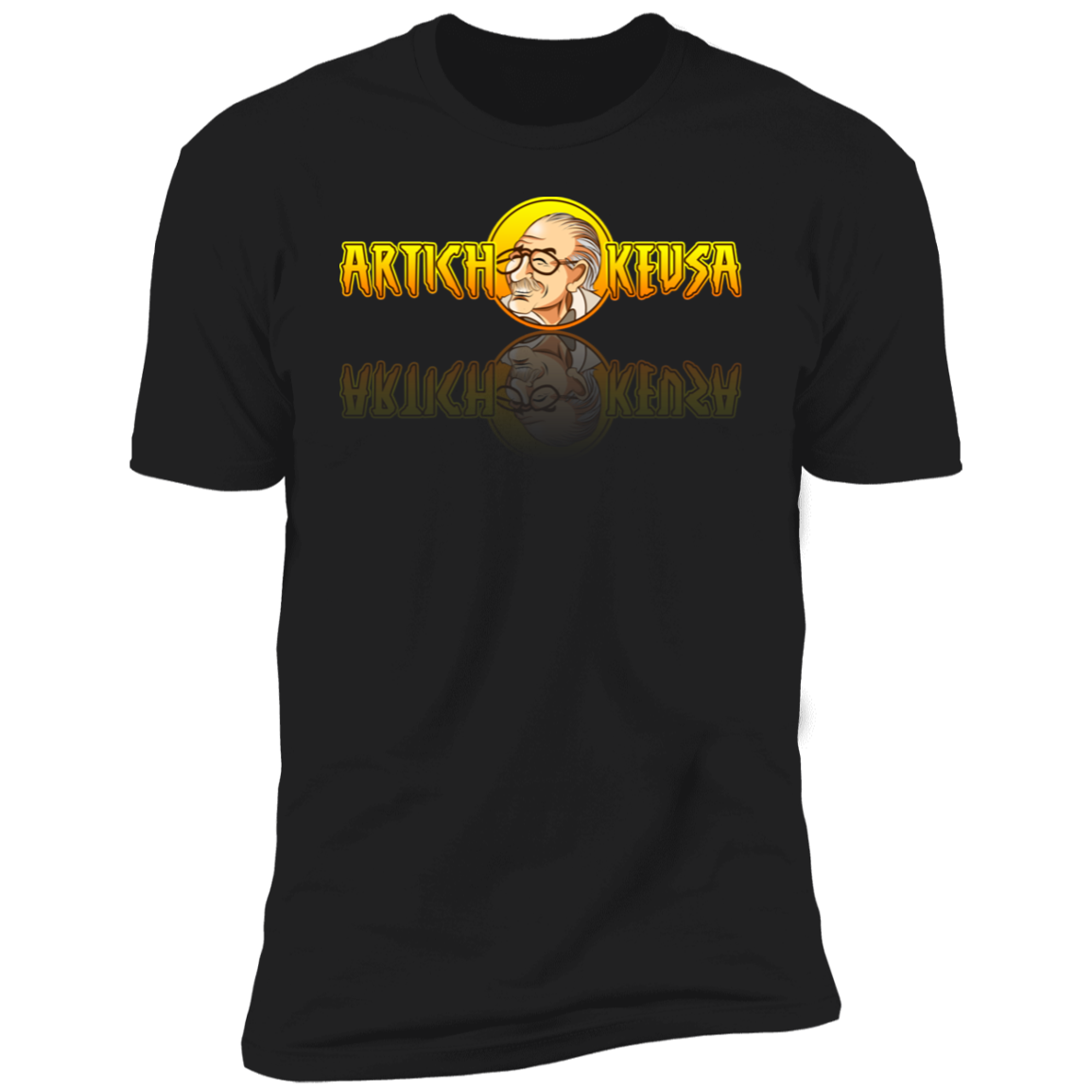 ArtichokeUSA Character and Font design. Stan Lee Thank You Fan Art. Let's Create Your Own Design Today. Ultra Soft 100% Combed Cotton T-Shirt