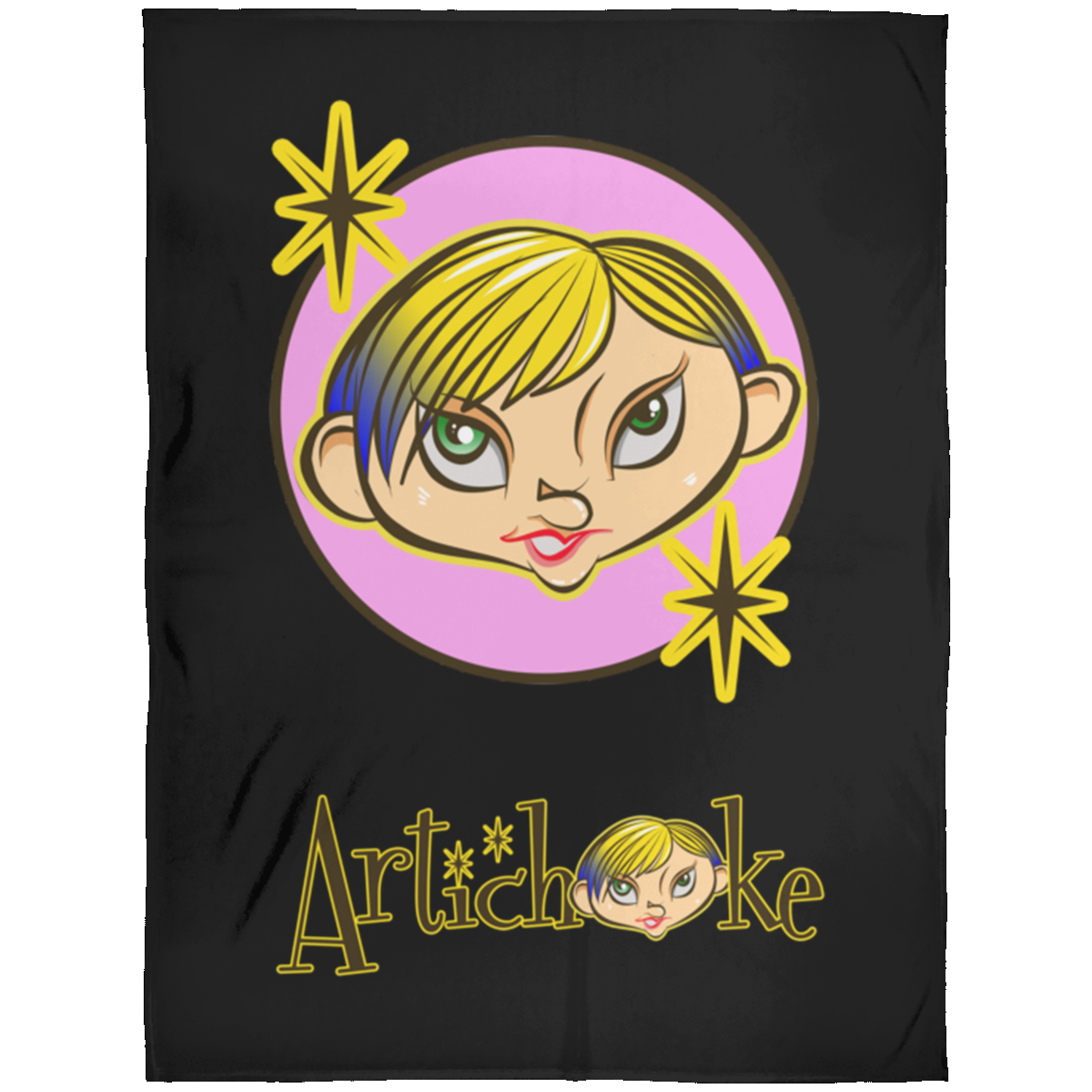 ArtichokeUSA Character and Font Design. Let’s Create Your Own Design Today. Daisy.