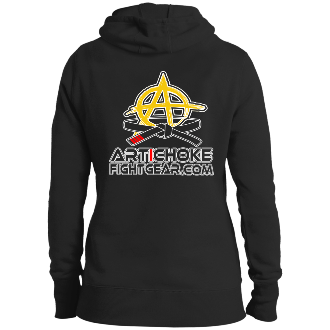 Artichoke Fight Gear Custom Design #2. USE ARMBARS. Ladies' Pullover Hooded Sweatshirt