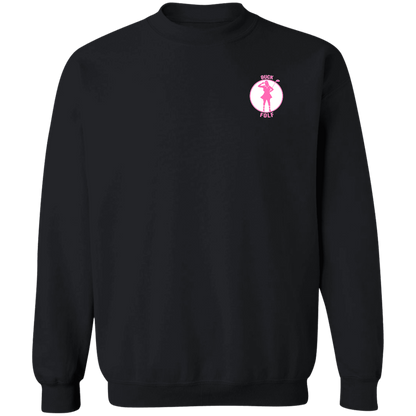 OPG Custom Design #19. GUCK FOLF. Female Edition. Crewneck Pullover Sweatshirt