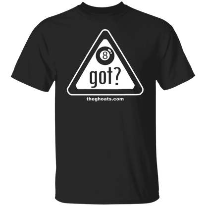 The GHOATS Custom Design. #40 Got Game? / Guess Not. Basic Cotton T-Shirt