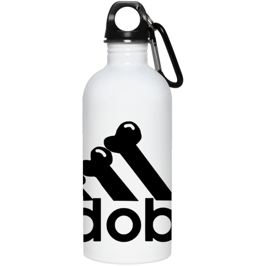 ArtichokeUSA Custom Design. Adobo. Adidas Parody. 20 oz. Stainless Steel Water Bottle