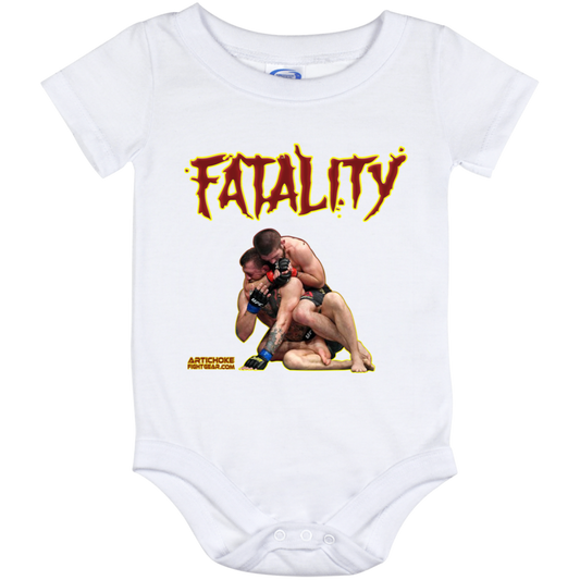 Artichoke Fight Gear Custom Design #21. FATLAITY! Baby Onesie 12 Month