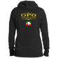 OPG Custom Design #22. One Putt / One Love Parody with Fan Art. Female Edition. Ladies' Pullover Hooded Sweatshirt