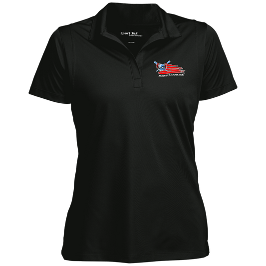 OPG Custom Design #12. American Golfer. Female Edition. Ladies' Micropique Sport-Wick® Polo