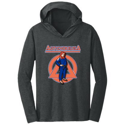 ArtichokeUSA Character and Font design. Let's Create Your Own Team Design Today. Amber. Triblend T-Shirt Hoodie