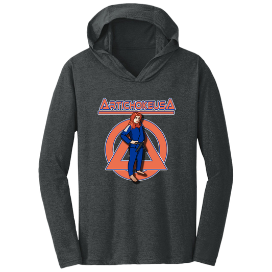 ArtichokeUSA Character and Font design. Let's Create Your Own Team Design Today. Amber. Triblend T-Shirt Hoodie