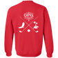 OPG Custom Design #8. Drive. Crewneck Pullover Sweatshirt