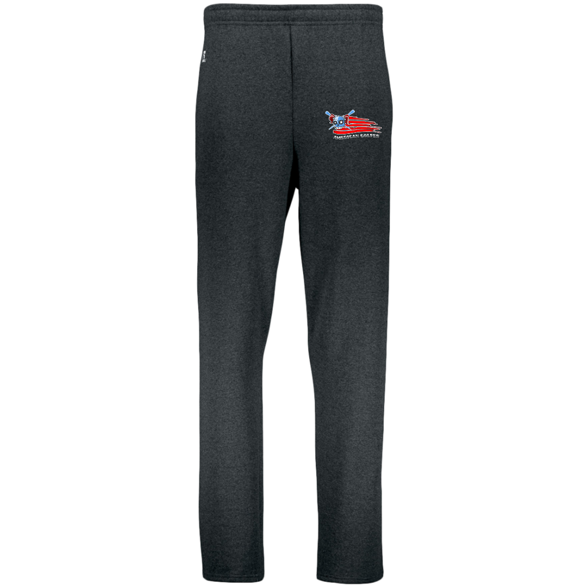 OPG Custom Design #12. American Golfer. Female Edition. Dri-Power Open Bottom Pocket Sweatpants