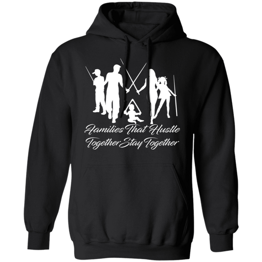 The GHOATS Custom Design. #11 Families That Hustle Together, Stay Together. Basic Pullover Hoodie