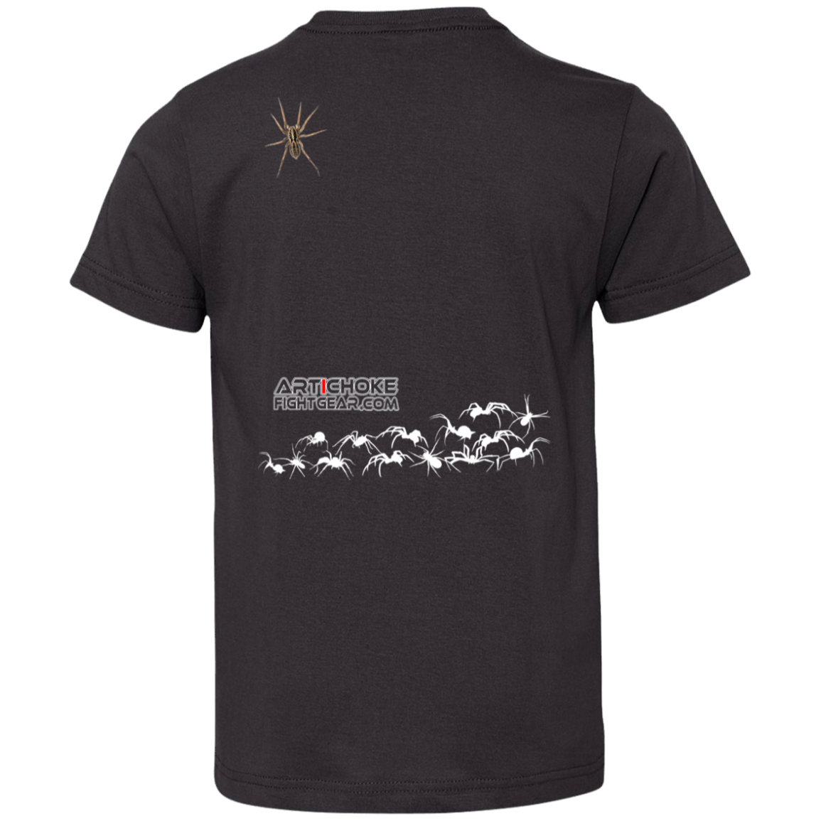 Artichoke Fight Gear Custom Design #1. Arachnophobia: Fear of Spiders. Spider Guard. It's a Jiu Jitsu Thing. Youth Jersey 100% Combed Ringspun Cotton T-Shirt
