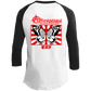 ArtichokeUSA Character and Font design. Shobijin (Twins)/Mothra Fan Art . Let's Create Your Own Design Today. Men's 3/4 Raglan Sleeve Shirt