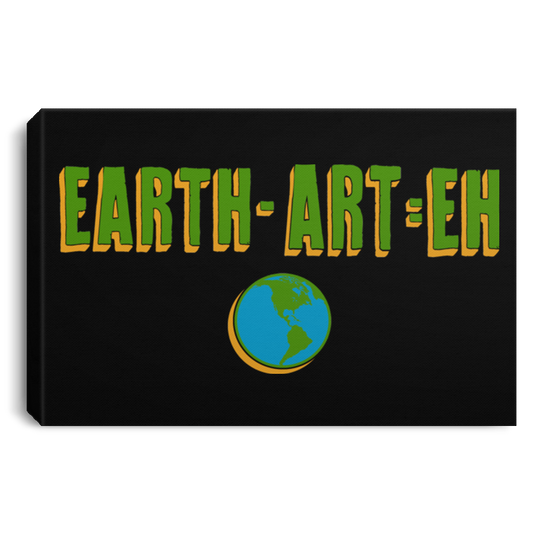 ArtichokeUSA Custom Design. EARTH-ART=EH.  Landscape Canvas .75in Frame