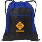 ArtichokeUSA Custom Design. Art Work Ahead. 24,901 Miles (Miles Around the Earth). Pocket Cinch Pack