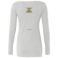 The GHOATS Custom Design. #12 GOLDEN STATE HUSTLERS.	Ladies' Triblend LS Scoop