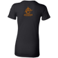 ArtichokeUSA custom design with text #14. Slim Fit Ultra Soft Ladies' T-Shirt