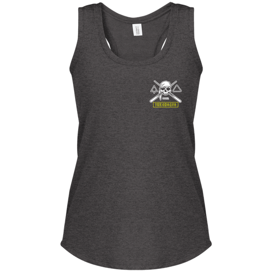 The GHOATS Custom Design. #4 Motorcycle Club Style. Ver 1/2. Ladies' Perfect Tri Racerback Tank