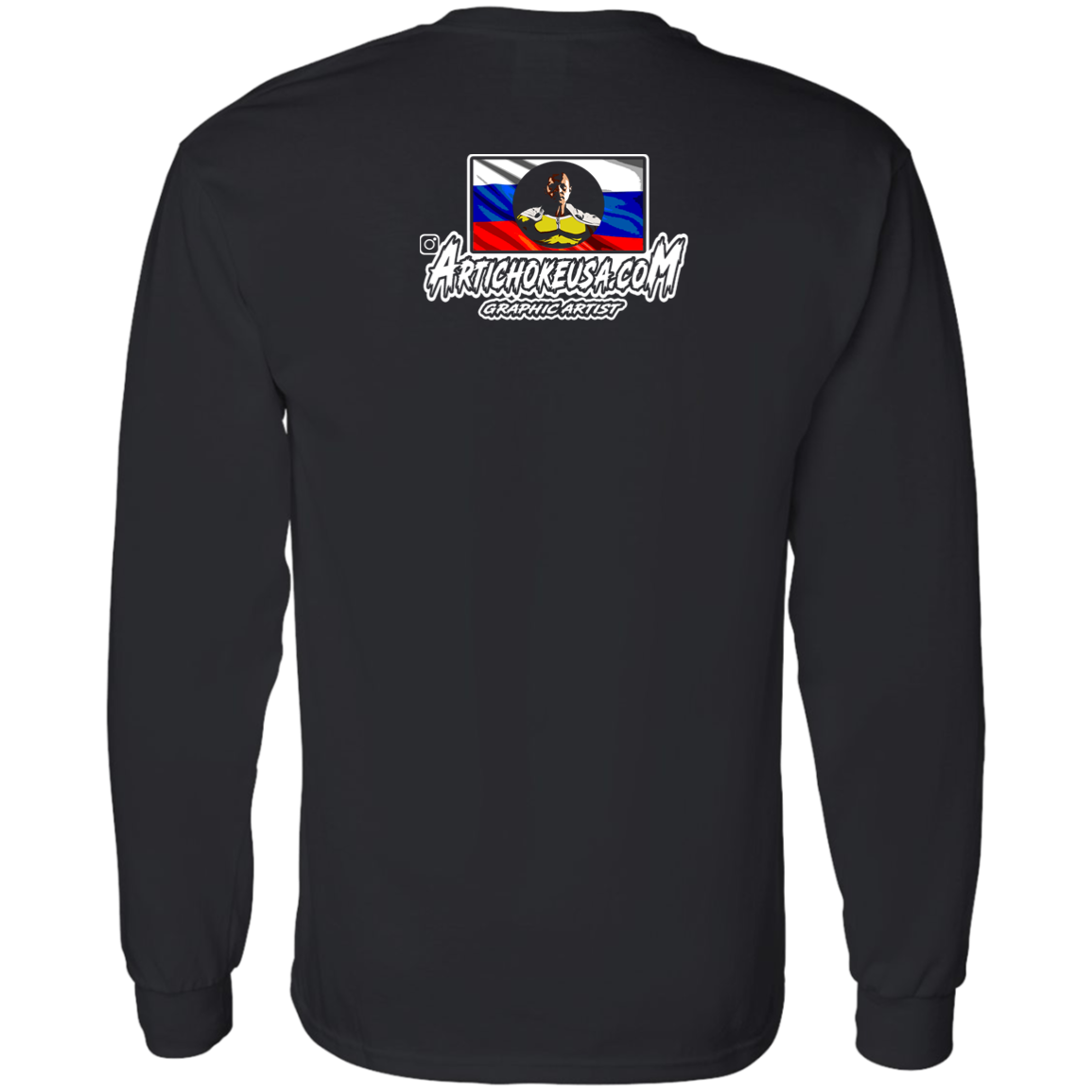 ArtichokeUSA Custom Design. One Punch Fedor. Fedor Emelianenko/One Punch Man Fan Art. 100 % Cotton LS T-Shirt