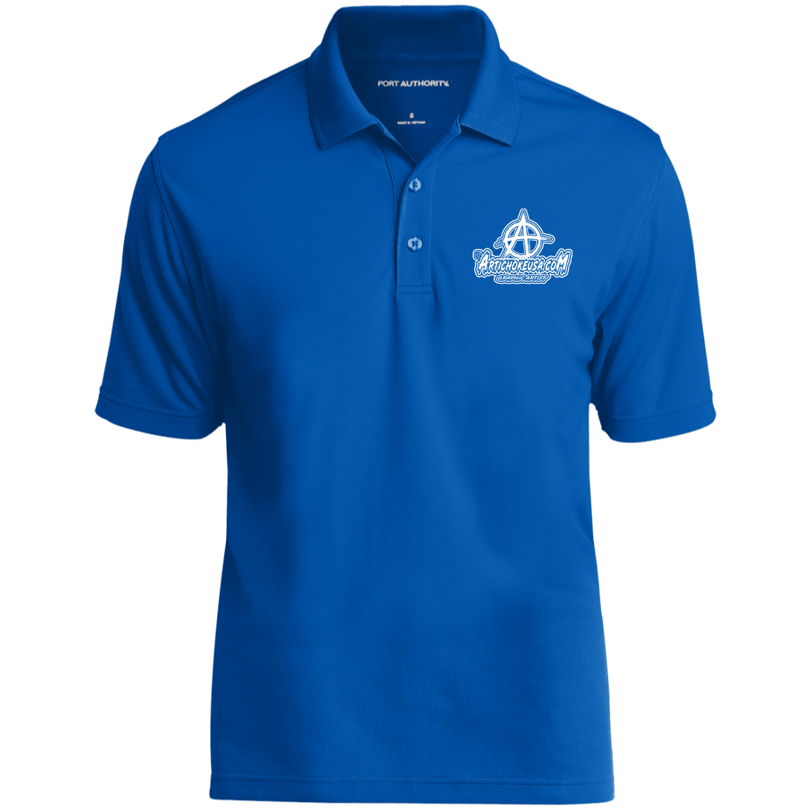 Embroidered Dry Zone UV Micro-Mesh Polo