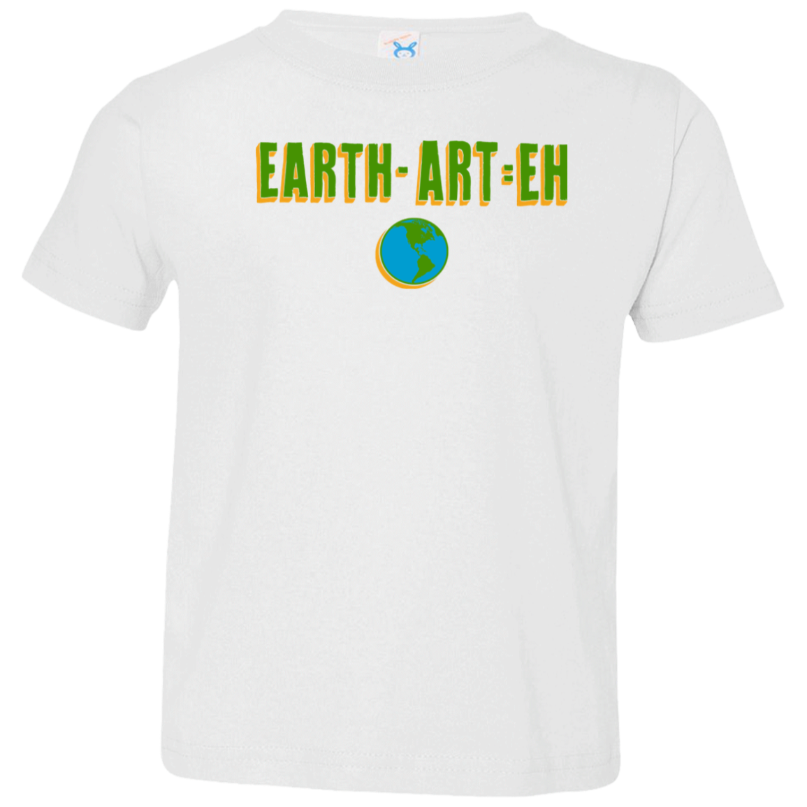 ArtichokeUSA Custom Design. EARTH-ART=EH. Toddler Jersey T-Shirt