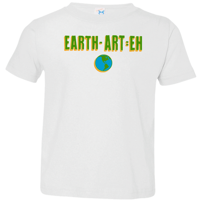 ArtichokeUSA Custom Design. EARTH-ART=EH. Toddler Jersey T-Shirt