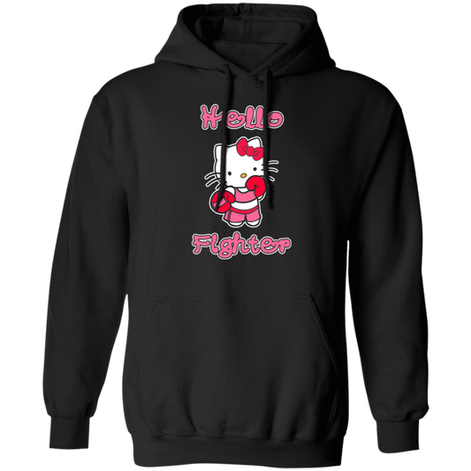 Artichoke Fight Gear Custom Design #11. Hello Fighter. 50/50 Blend Pullover Hoodie
