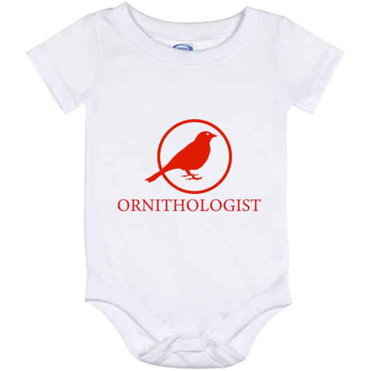 OPG Custom Design #24. Ornithologist. A person who studies or is an expert on birds. Baby Onesie 12 Month