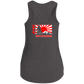 ArtichokeUSA Custom Design. Fan Art Mechagodzilla/Godzilla. Ladies' Tri Racerback Tank