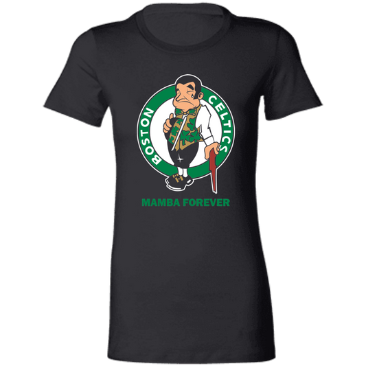 ArtichokeUSA Custom Design. RIP Kobe. Mamba Forever. Celtics / Lakers Fan Art Tribute. Ladies' Favorite T-Shirt