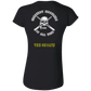 The GHOATS Custom Design. #4 Motorcycle Club Style. Ver 1/2. Ultra Soft Style Ladies' T-Shirt