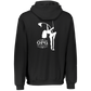 OPG Custom Design #10. Lady on Front / Flag Pole Dancer On Back. Youth Dri-Power Fleece Hoodie