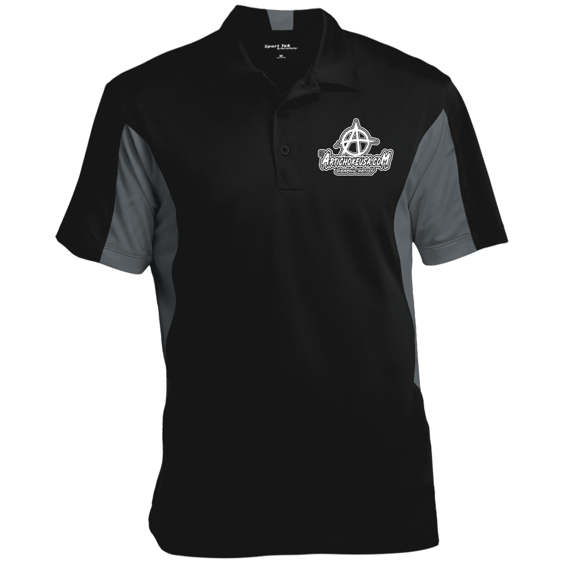 Embroidered Men's Colorblock Performance Polo