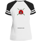 The GHOATS Custom Design #21. No Mames Billar. (Spanish Translation: You've got to be kidding. Pool). Ladies' Game V-Neck T-Shirt