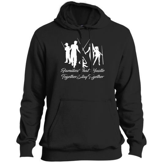 The GHOATS Custom Design. #11 Families That Hustle Together, Stay Together. Tall Pullover Hoodie