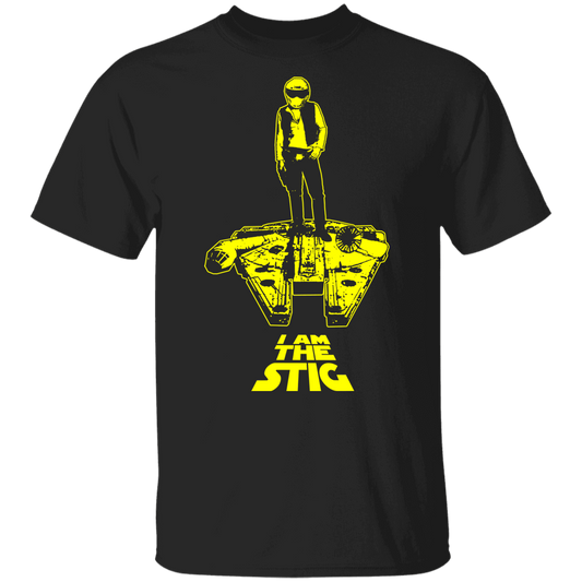 ArtichokeUSA Custom Design. I am the Stig. Han Solo / The Stig Fan Art. Youth 5.3 oz 100% Cotton T-Shirt