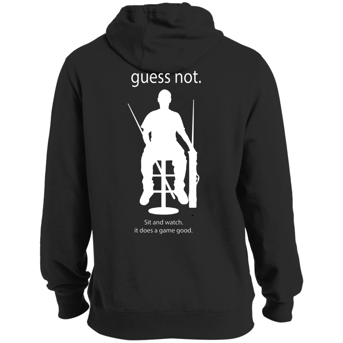 The GHOATS Custom Design. #40 Got Game? / Guess Not. Ultra Soft Pullover Hoodie