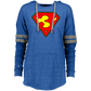 The GHOATS Custom Design. #38 Super 3. APA League. Ladies Hooded Low Key Pullover