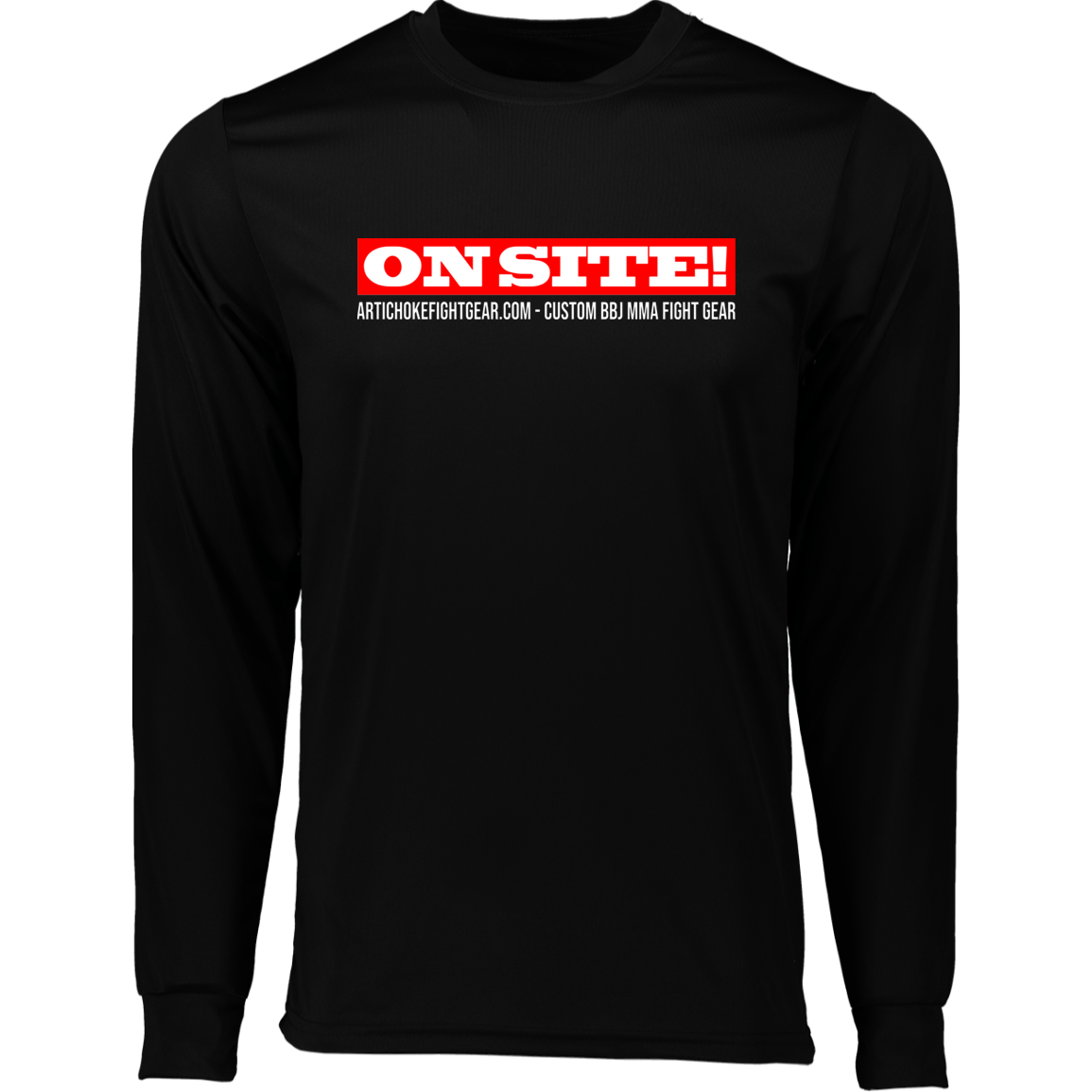 Artichoke Fight Gear Custom Design #14. ON SITE! Moisture-Wicking Long Sleeve
