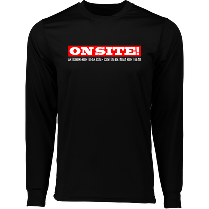 Artichoke Fight Gear Custom Design #14. ON SITE! Moisture-Wicking Long Sleeve