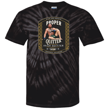 Artichoke Fight Gear Custom Design #15. Proper Quitter. Youth Tie Dye T-Shirt