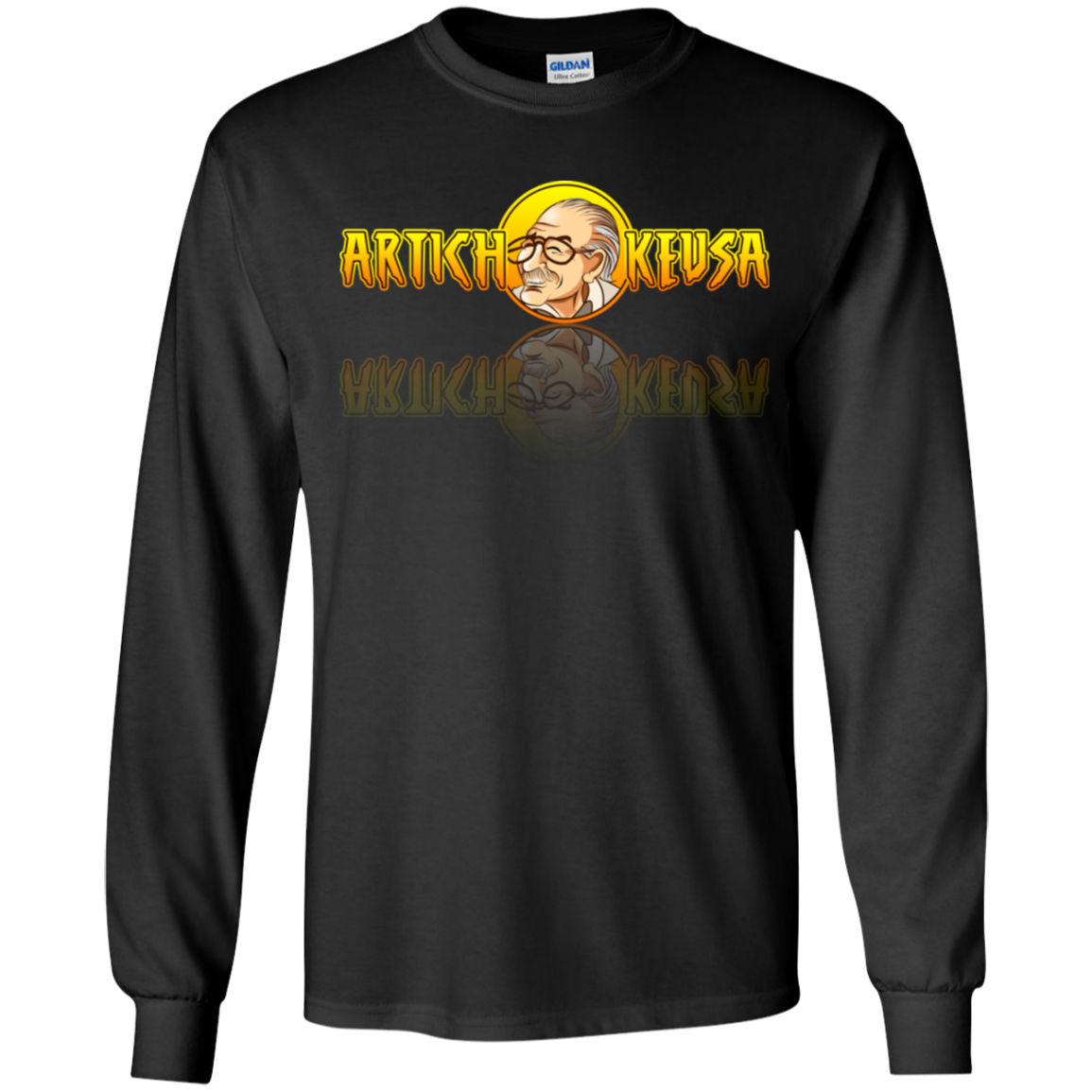 ArtichokeUSA Character and Font design. Stan Lee Thank You Fan Art. Let's Create Your Own Design Today. Youth Long Sleeve T-Shirt
