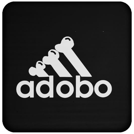 ArtichokeUSA Custom Design. Adobo. Adidas Parody. Coaster