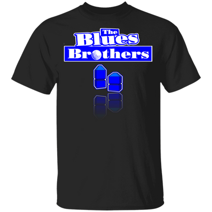 OPG Custom Design #3. Blue Tees Blues Brothers Fan Art. Youth 5.3 oz 100% Cotton T-Shirt