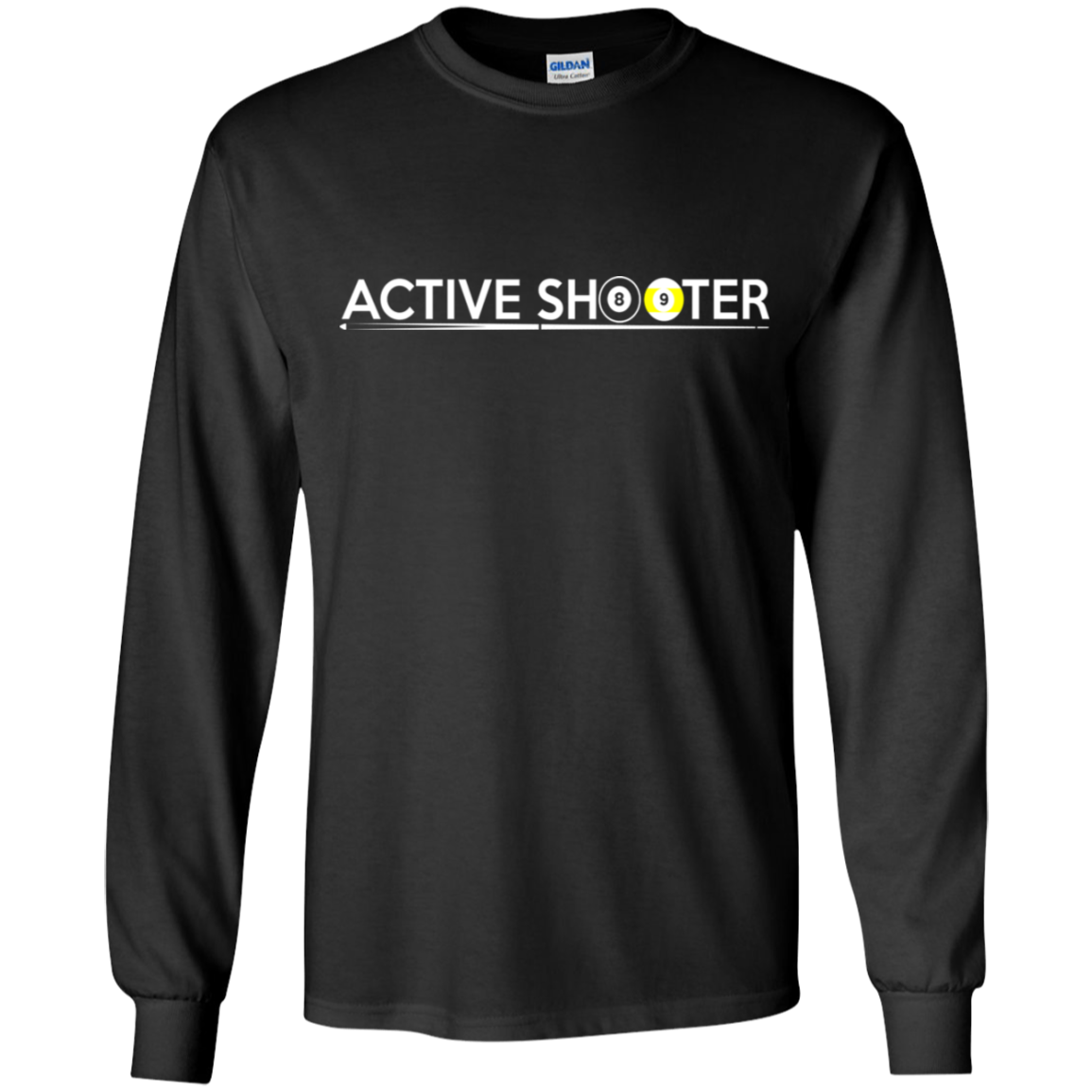 The GHOATS Custom Design #1. Active Shooter. Youth LS T-Shirt