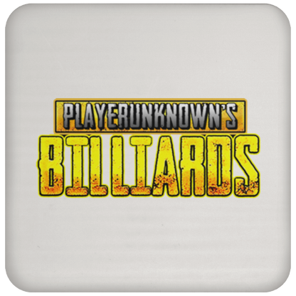 The GHOATS custom design #25. PlayersUnknown Billiards. PUBG Parody. Pool / Billiards. Coaster