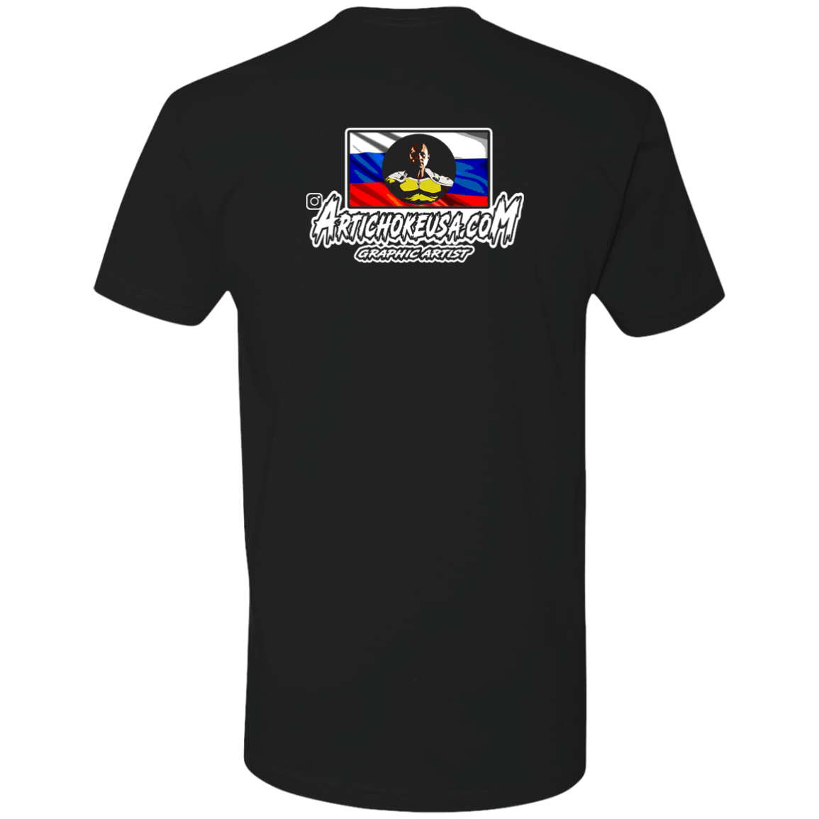 ArtichokeUSA Custom Design. One Punch Fedor. Fedor Emelianenko/One Punch Man Fan Art. Men's Premium Short Sleeve T-Shirt
