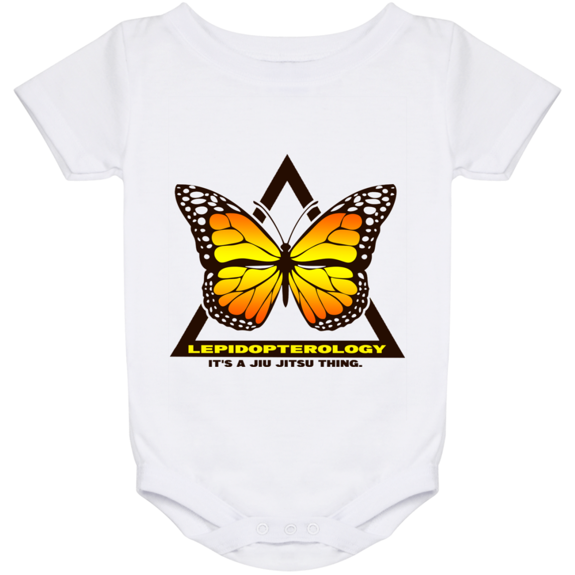 Artichoke Fight Gear Custom Design #6. Lepidopterology (Study of butterflies). Butterfly Guard. Baby Onesie 24 Month