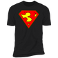 The GHOATS Custom Design. #38 Super 3. APA League. Premium Short Sleeve T-Shirt